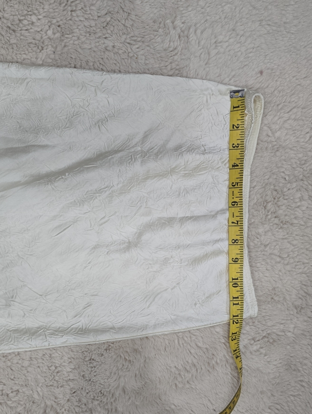 Free People Ivory Satin Slip Skirt - Picture 2 of 4